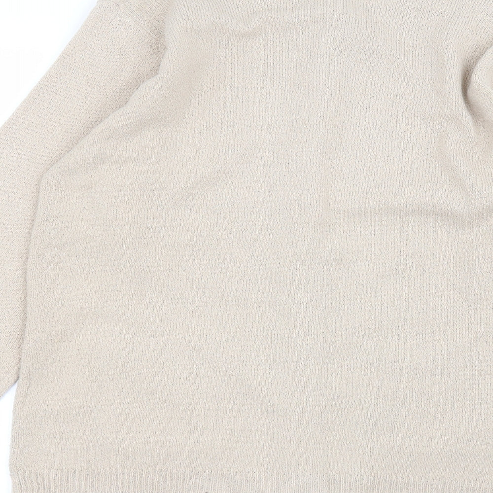 Akal Collection Womens Brown Cardigan Jumper Size M
