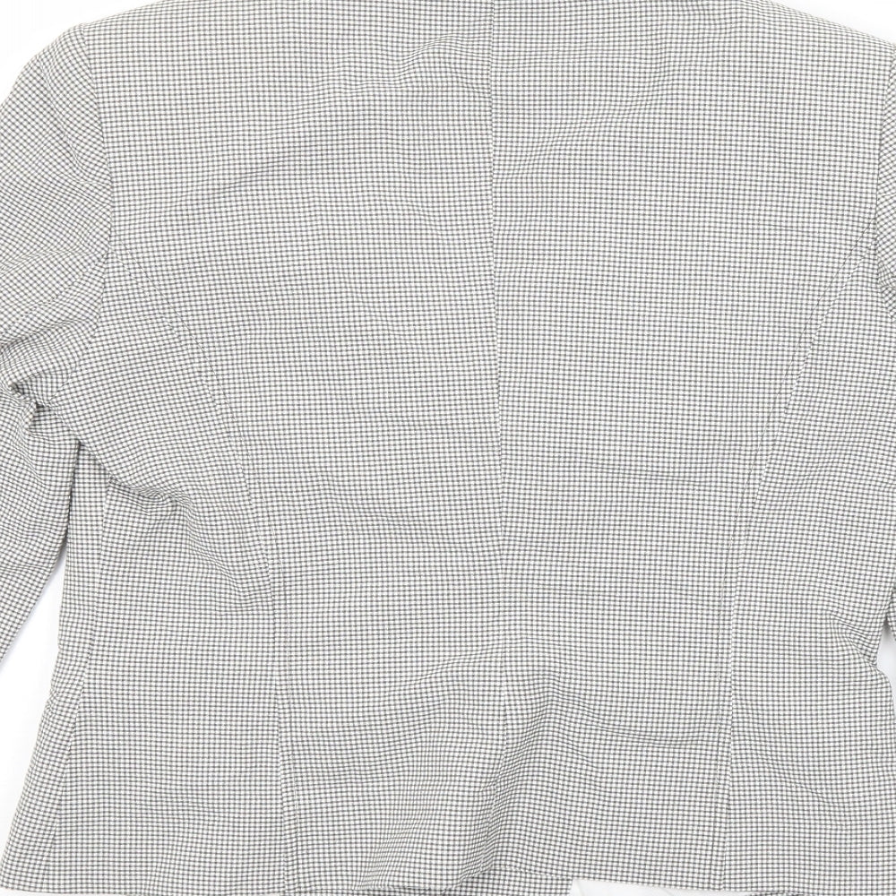 Minuet Womens White Jacket Size 10