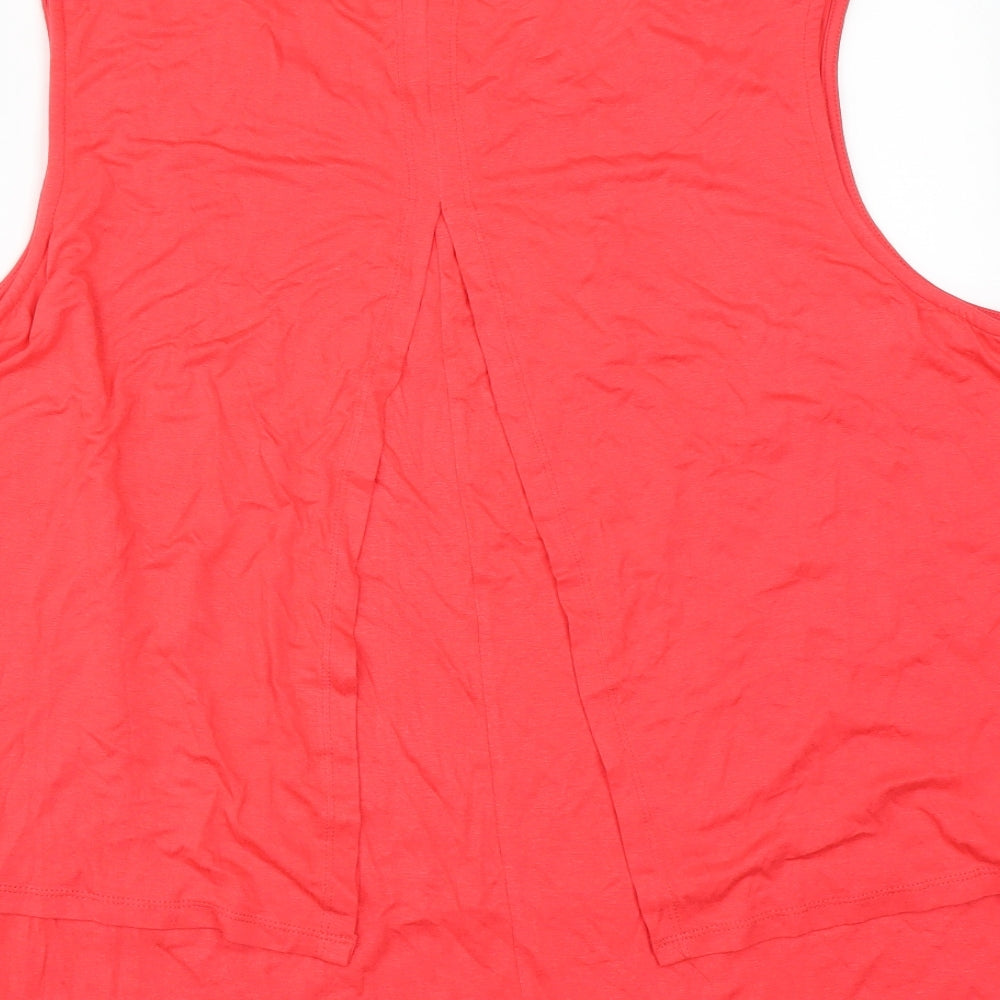 INTUITION Womens Pink Basic T-Shirt Size 22