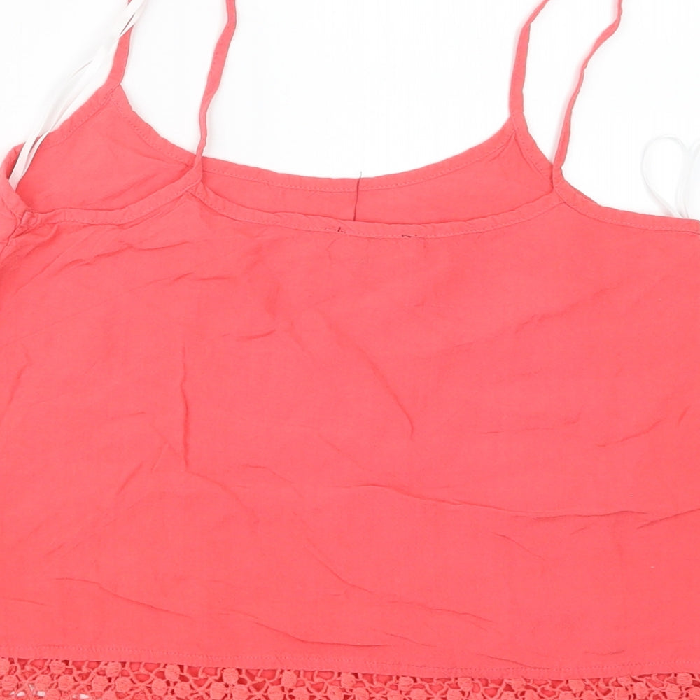 New Look Womens Pink Camisole Tank Size 10