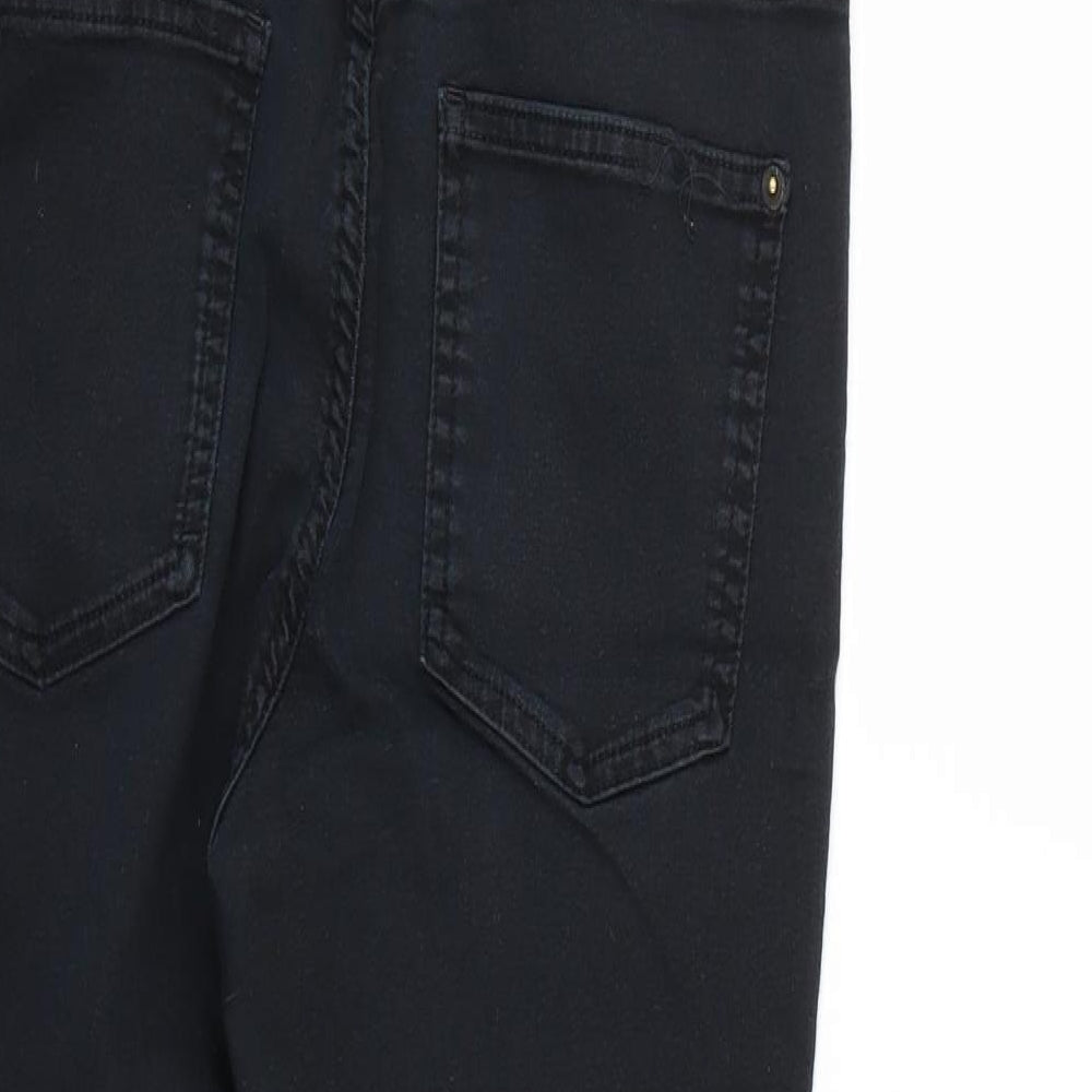 Marks & Spencer Womens Black Skinny Jeans Size 10 L26 in