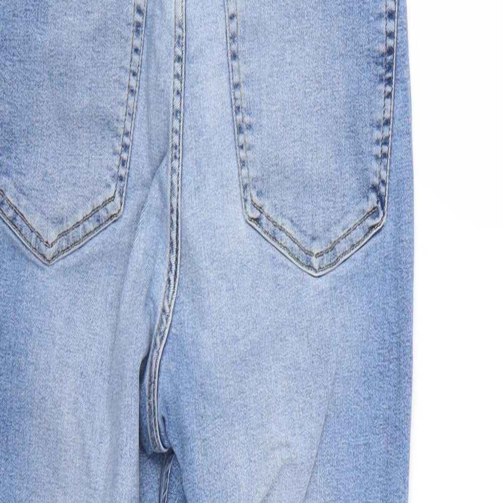 Topshop Mens Blue Skinny Jeans Size 30 L25 in