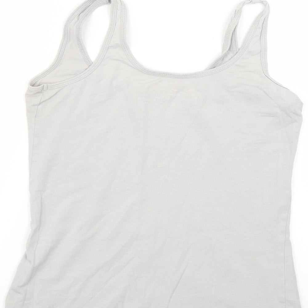 Atmosphere Womens Grey Basic T-Shirt Size 12