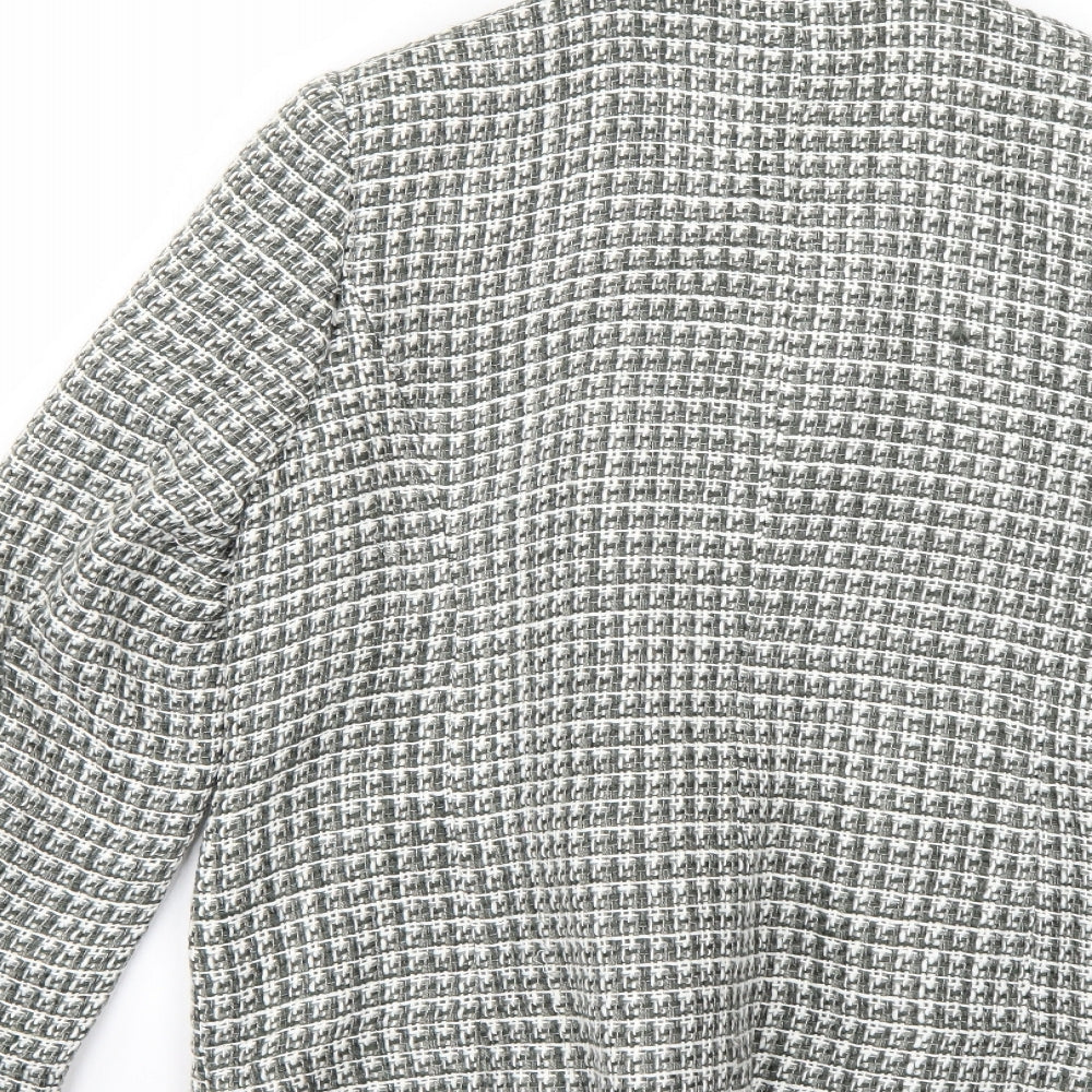 special collection Womens Multicoloured Geometric Jacket Blazer Size 16