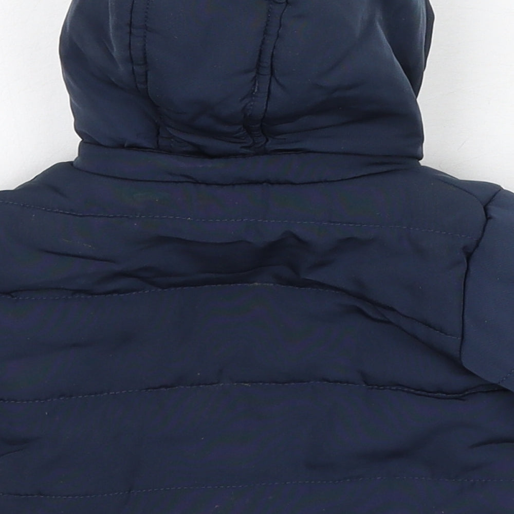 Essentiel Baby Blue Puffer Jacket Jacket Size Newborn