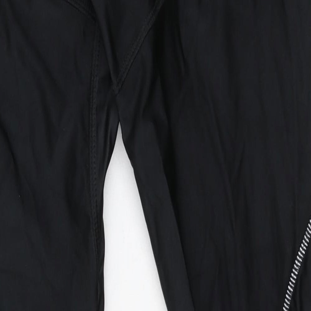 MP Womens Black Jersey Capri Trousers Size S L26 in