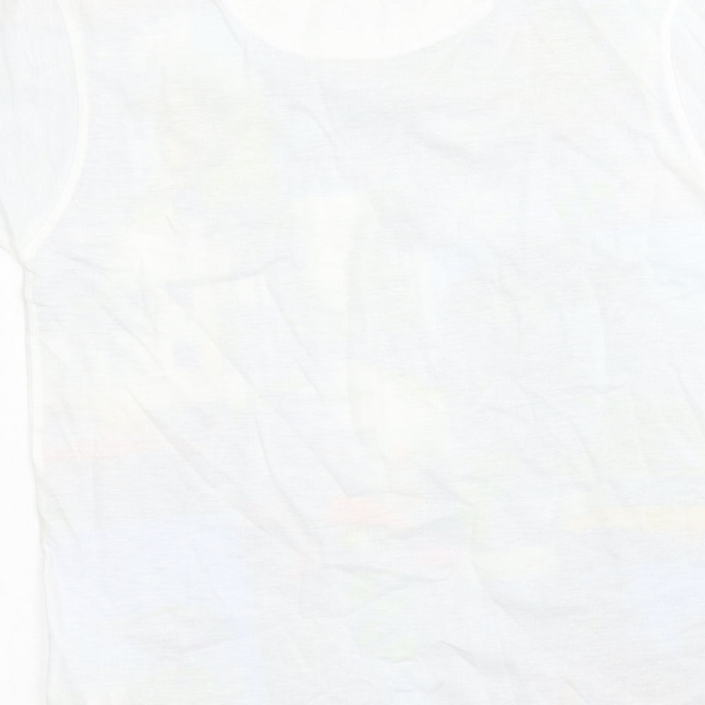 Rebel Boys Multicoloured Geometric Jersey Basic T-Shirt Size 10-11 Years