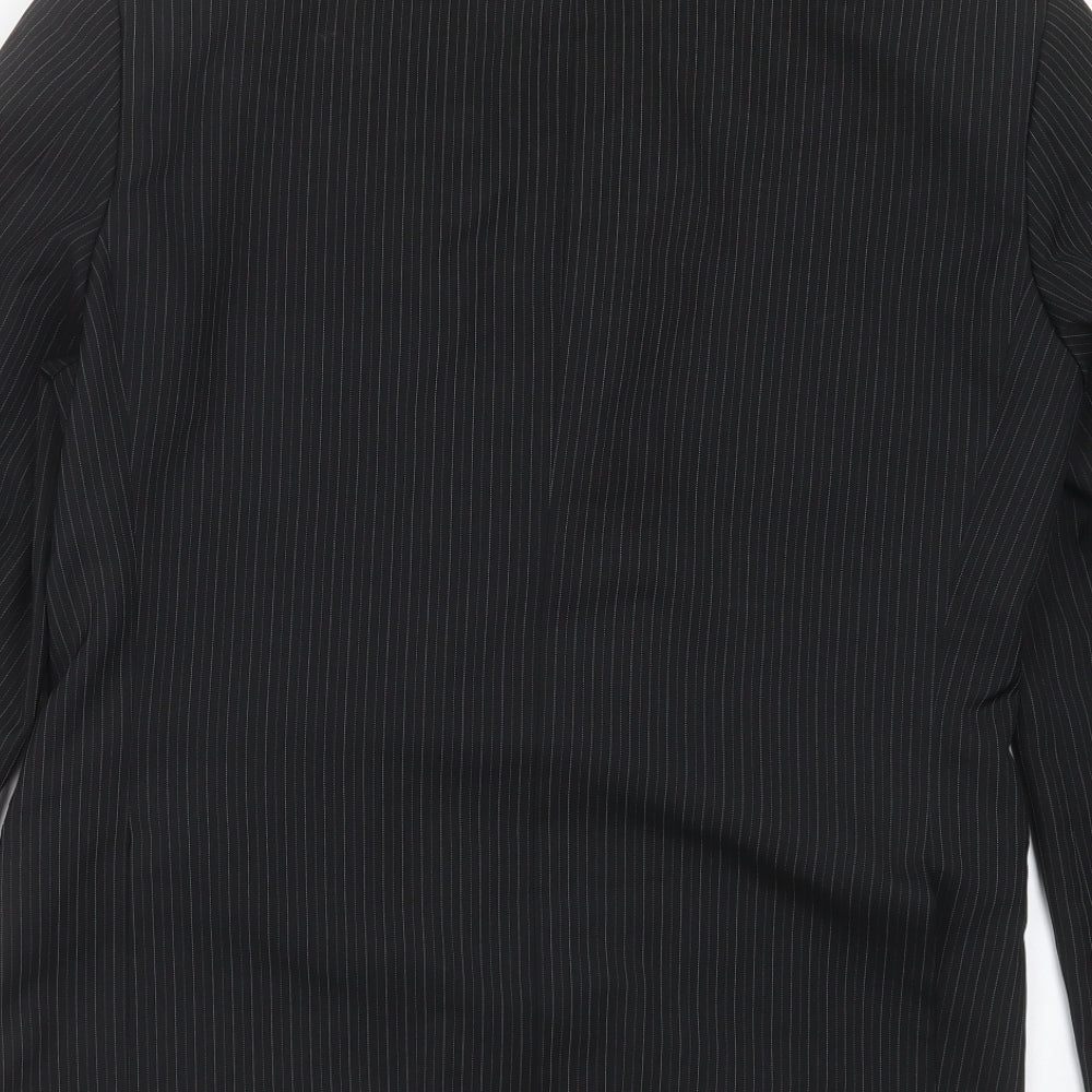 Taylor & Wright Mens Black Striped Jacket Suit Jacket Size 42