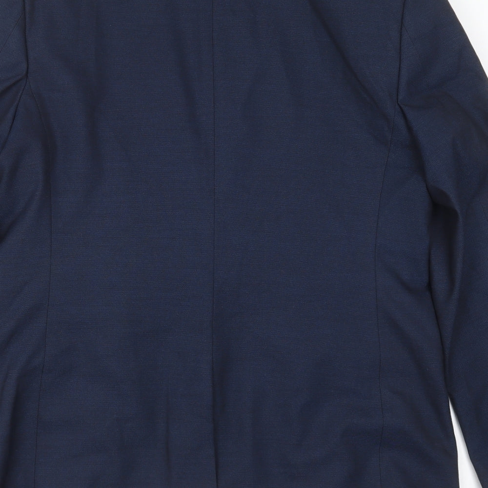 Taylor & Wright Mens Blue Jacket Suit Jacket Size 40