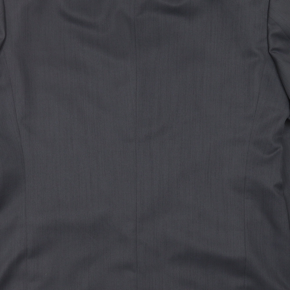 zantos Mens Grey Jacket Suit Jacket Size 42