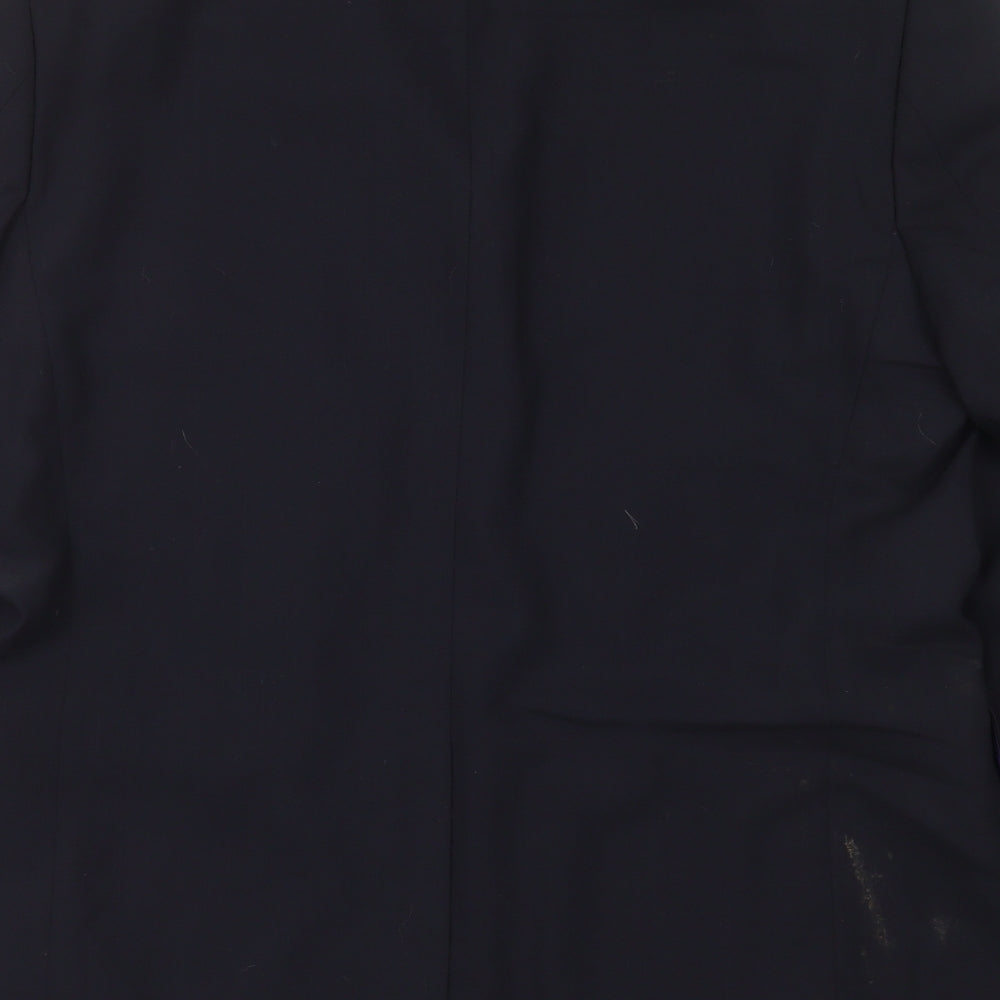 Burton Mens Blue Jacket Suit Jacket Size 42