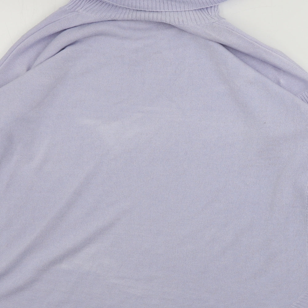 F&F Womens Purple Pullover Jumper Size 8