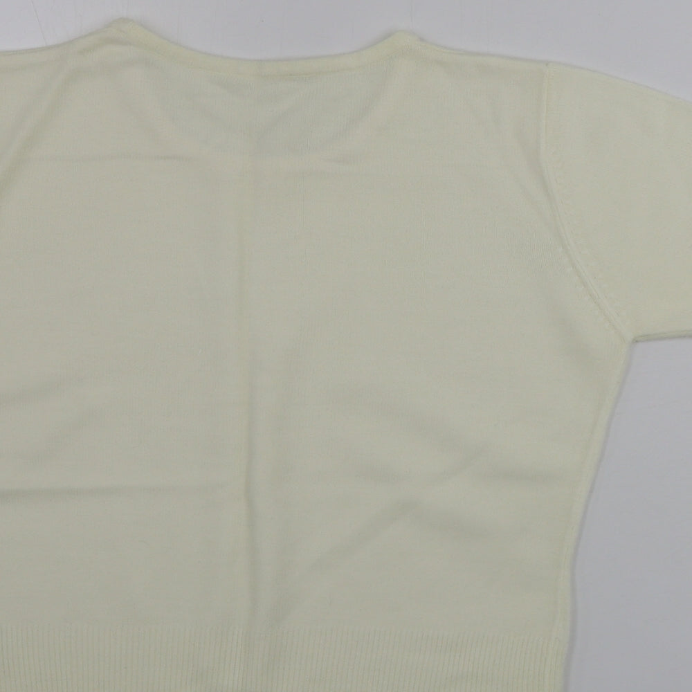 Preworn Womens Ivory Pullover Jumper Size 10