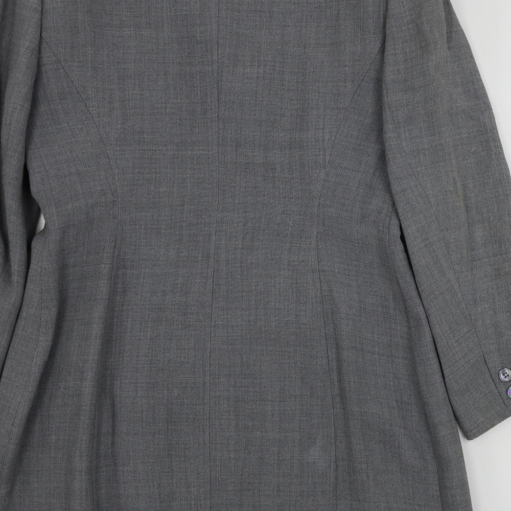 Principles Womens Grey Jacket Blazer Size 10