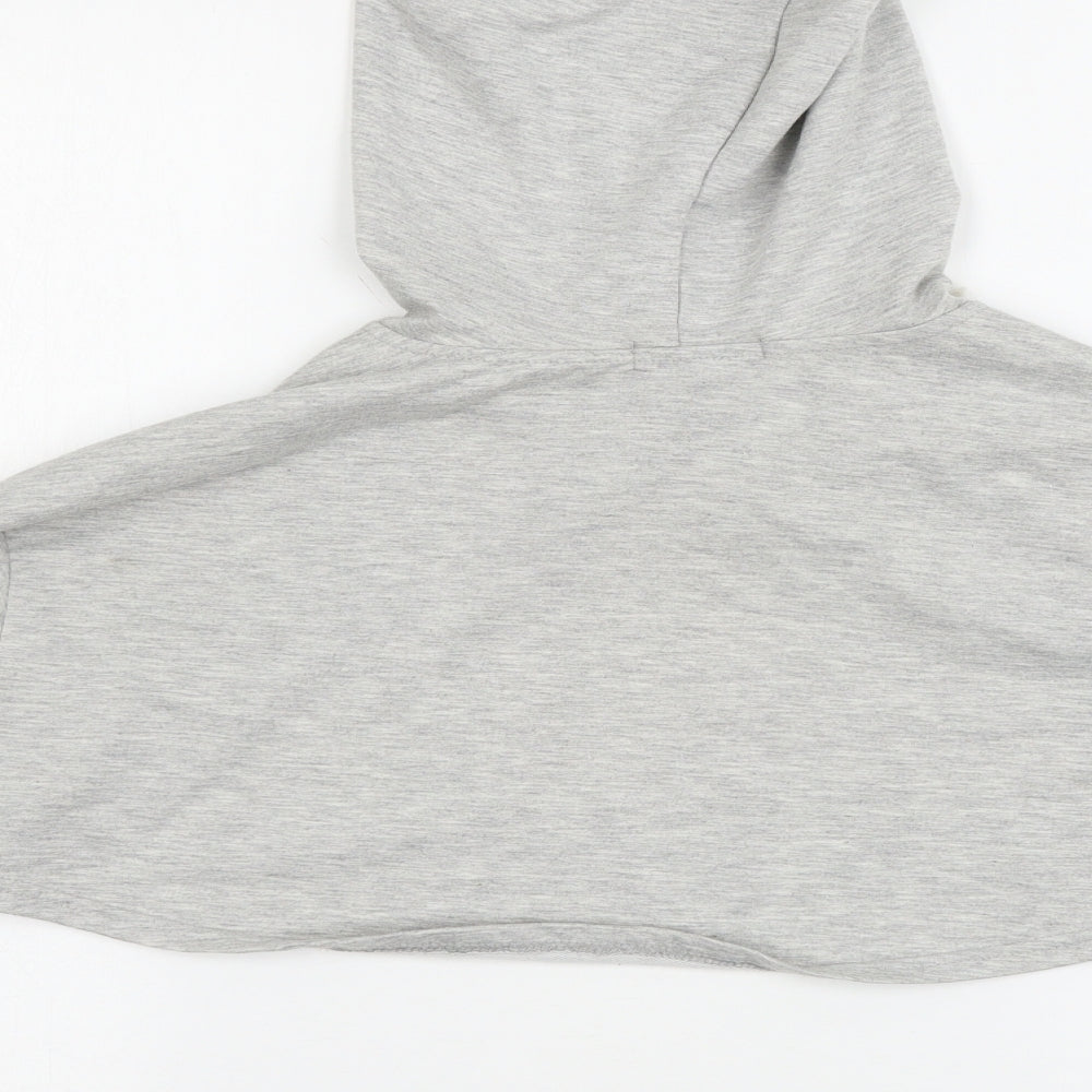 SheIn Womens Grey Pullover Hoodie Size XS