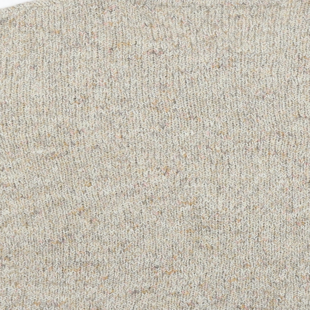M&Co Womens Beige Pullover Jumper Size S