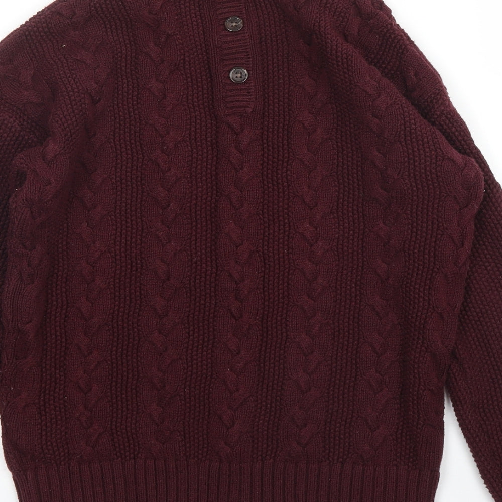 Marks & Spencer Womens Purple Pullover Jumper Size 8