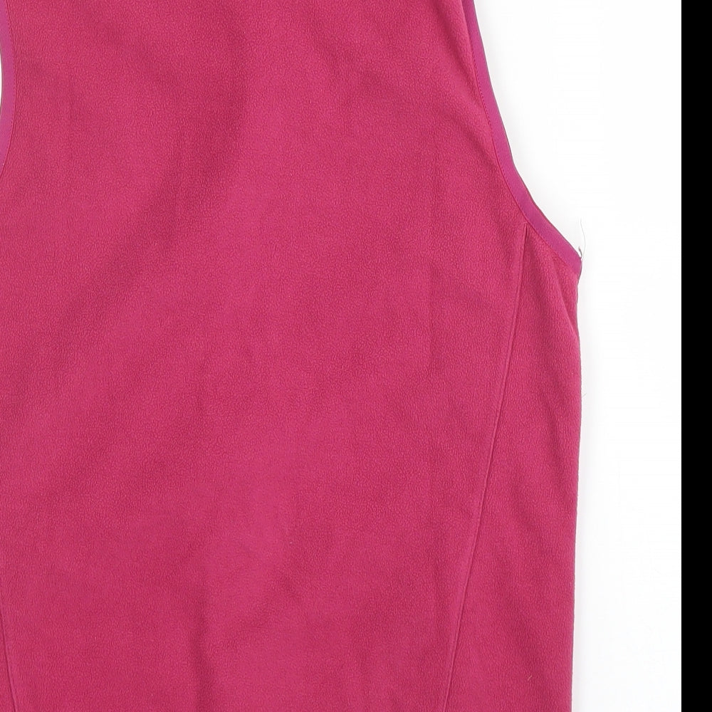 Quecha Girls Pink Full Zip Jumper Size 14 Years