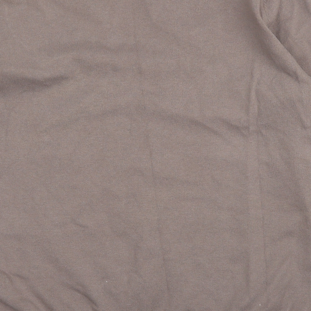 M&Co Womens Brown Pullover Jumper Size XL