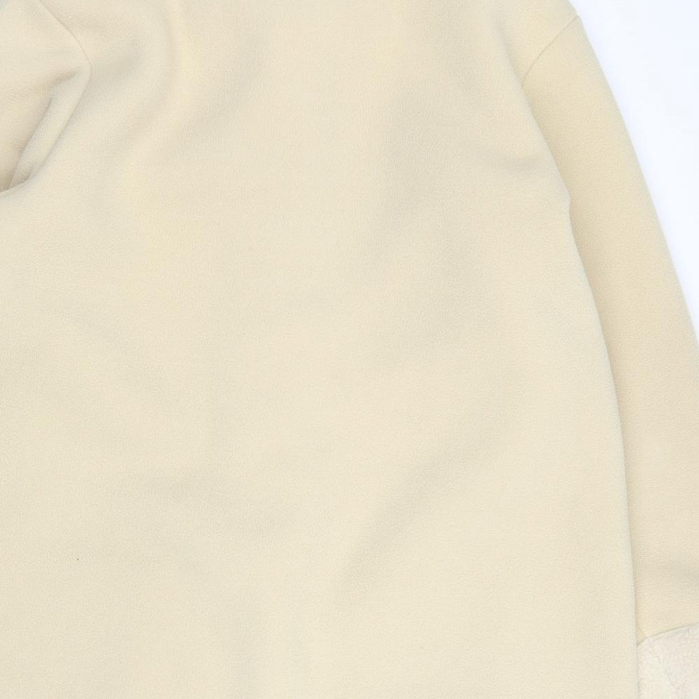 Unity Womens Beige Overcoat Coat Size 12