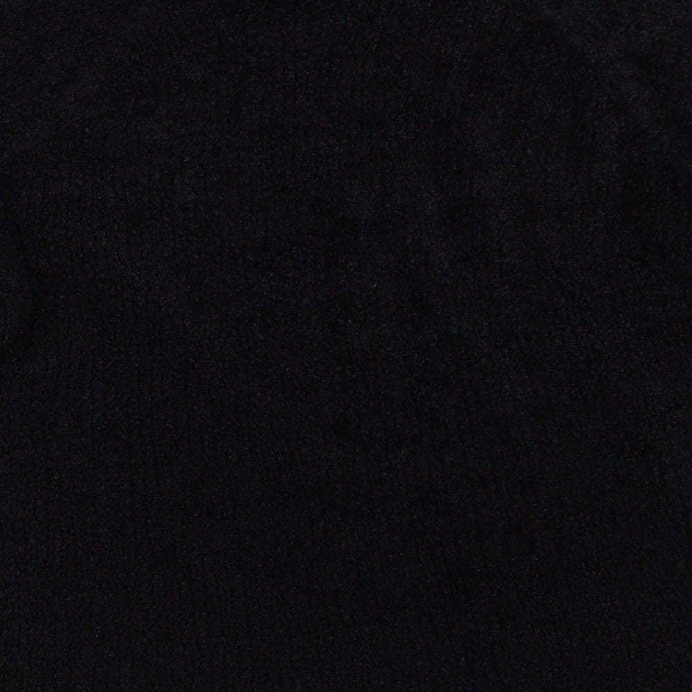 Abstract Womens Black Pullover Jumper Size S