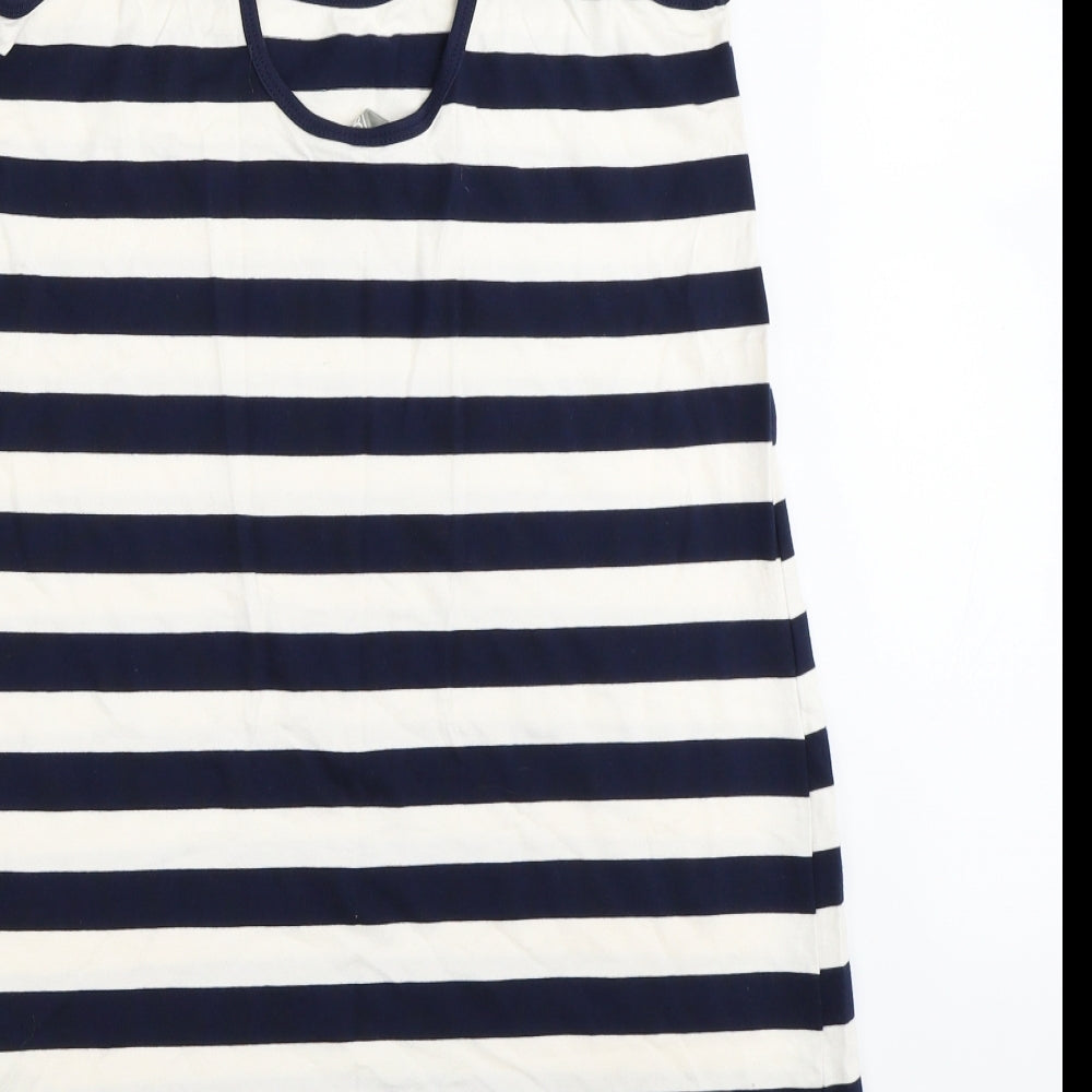 ASOS Womens Blue Striped Mini Size 10