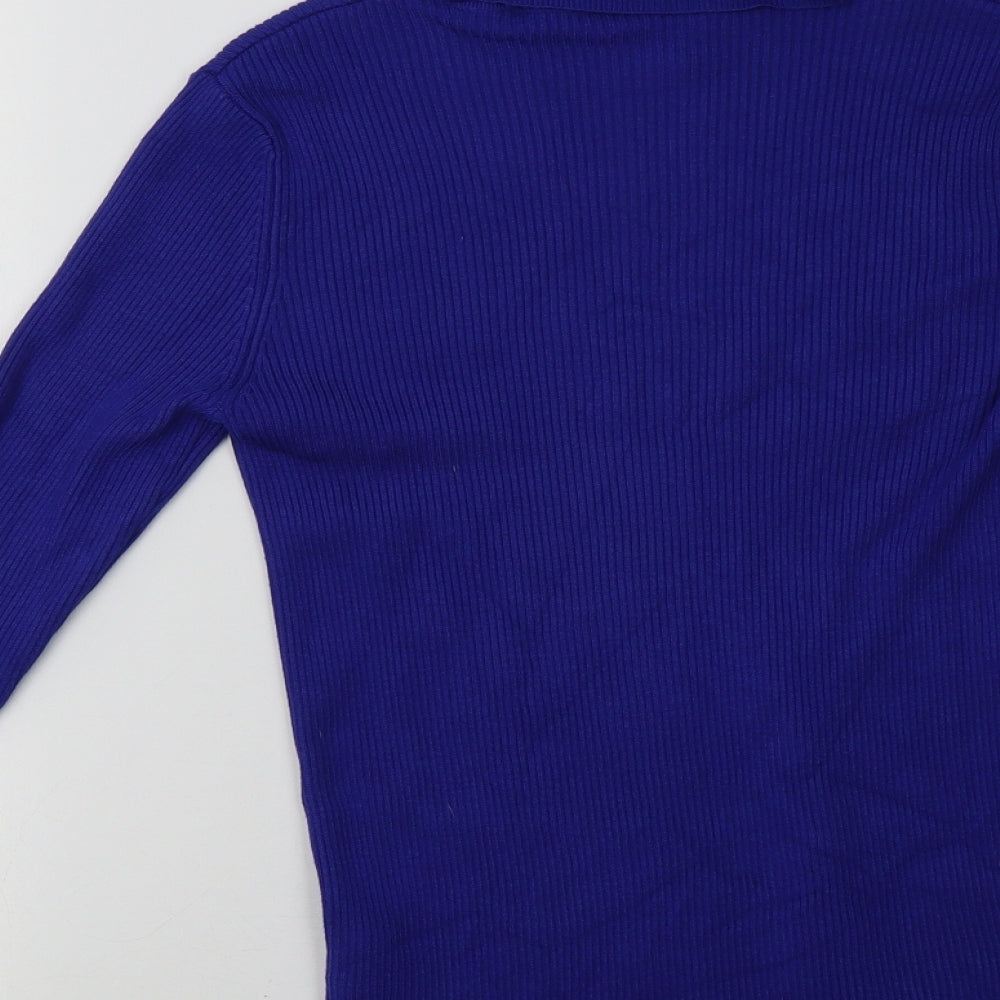 Marks and Spencer Womens Blue Pullover Sweatshirt Size 12