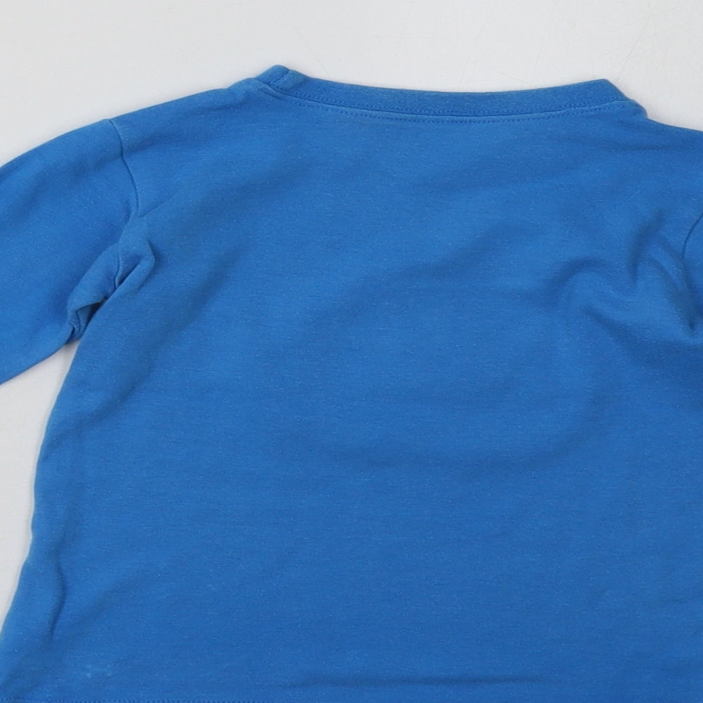 George Boys Blue Pullover Sweatshirt Size 2-3 Years - Mickey Mouse