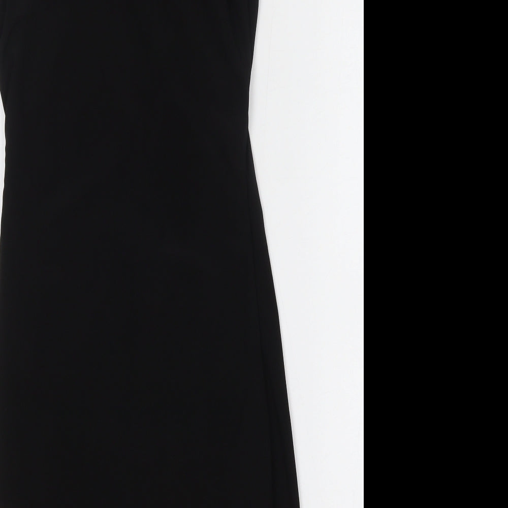 Prague Womens Black Bodycon Size 8