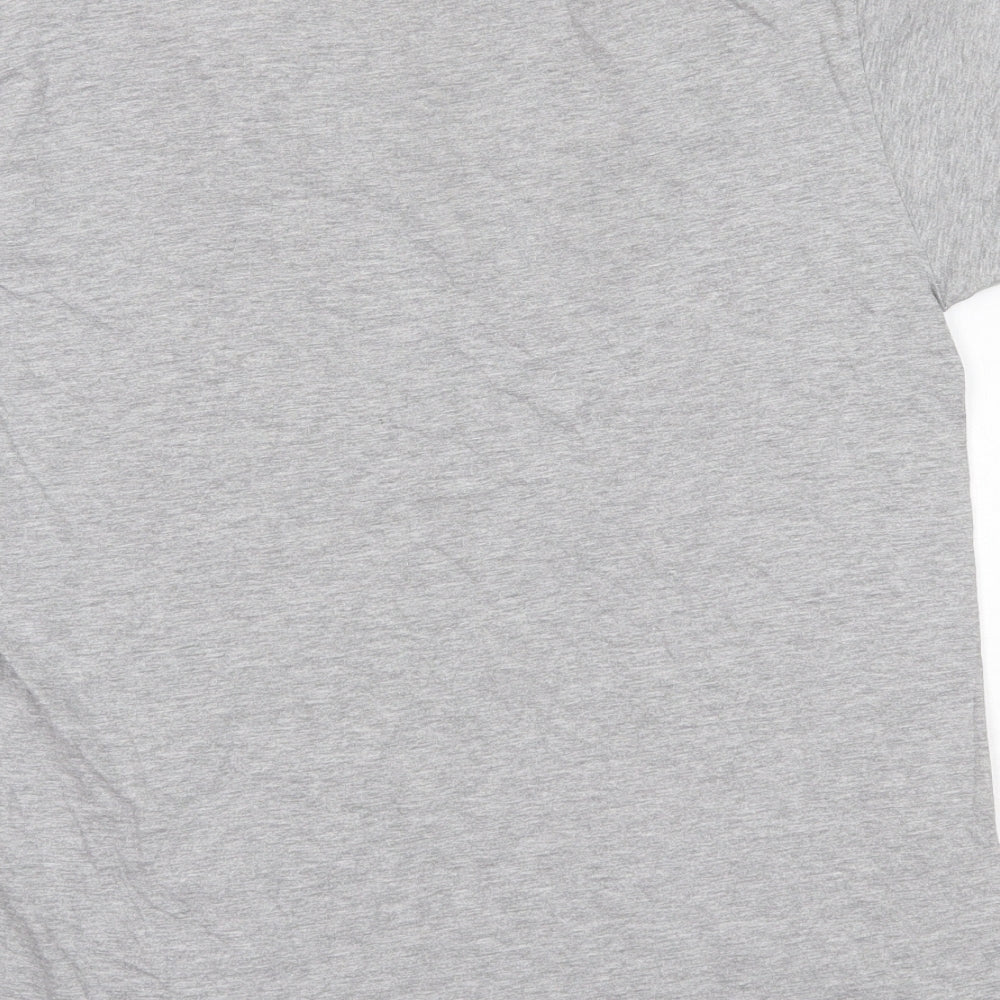 Preworn Mens Grey T-Shirt Size M