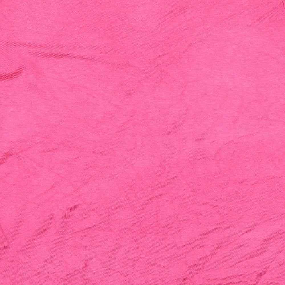 nutmg Womens Pink Pullover Sweatshirt Size 14