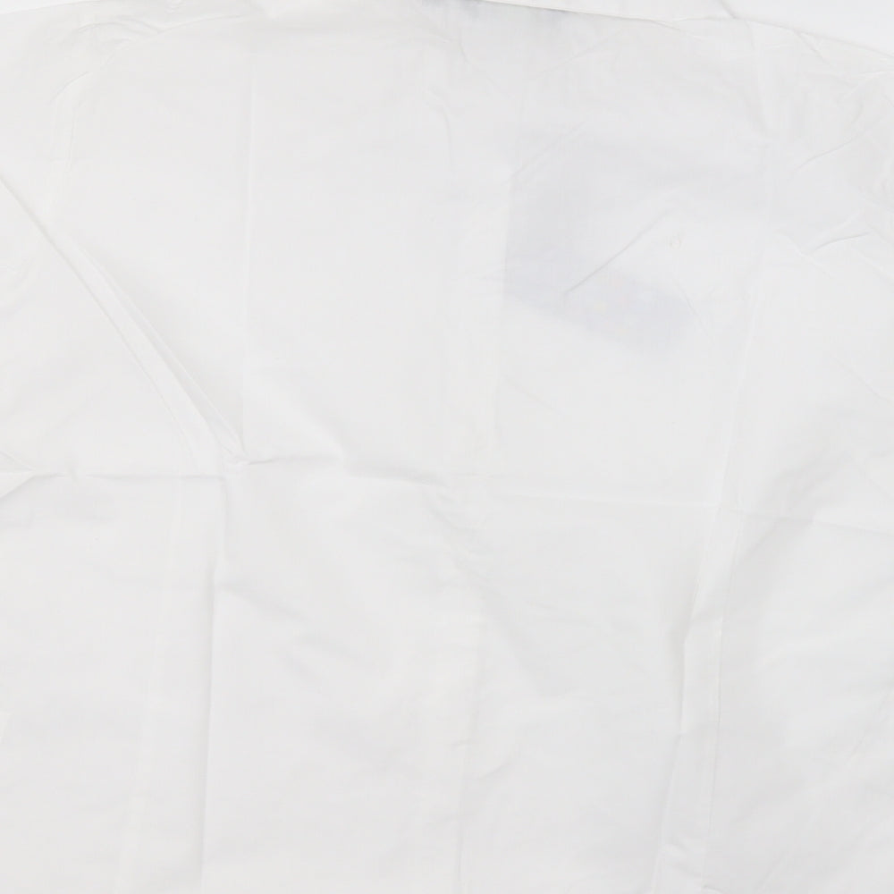 Premier man Mens White Dress Shirt Size 14