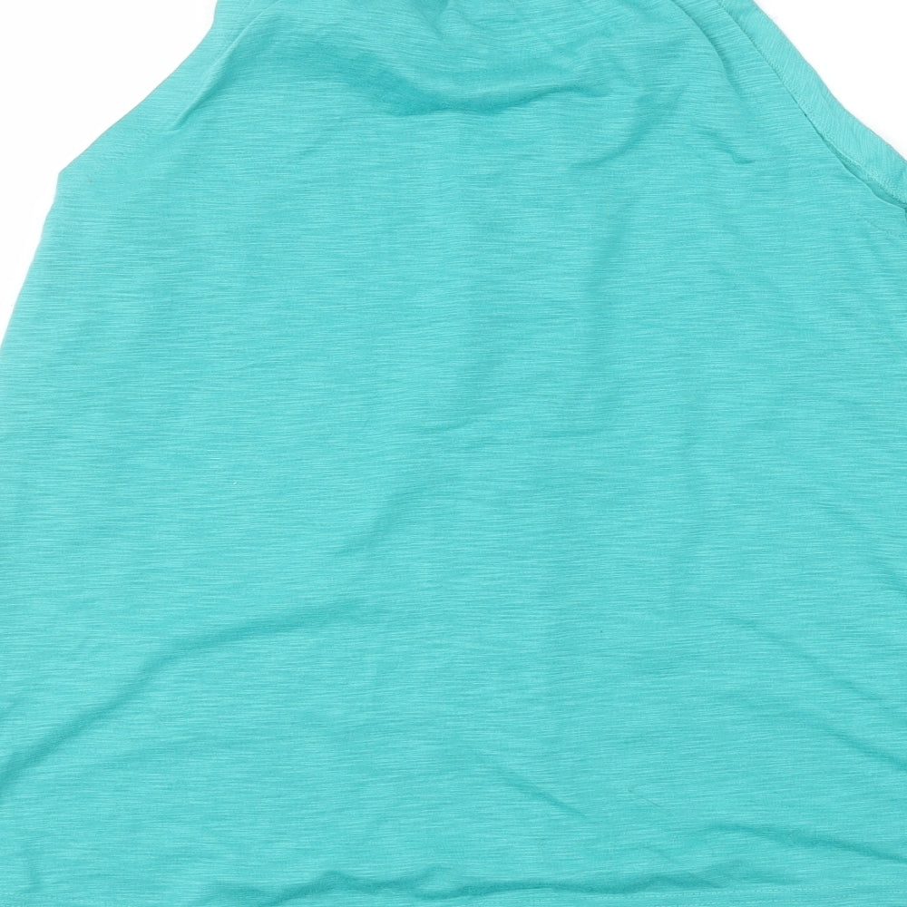 Matalan Womens Green Basic Blouse Size 12
