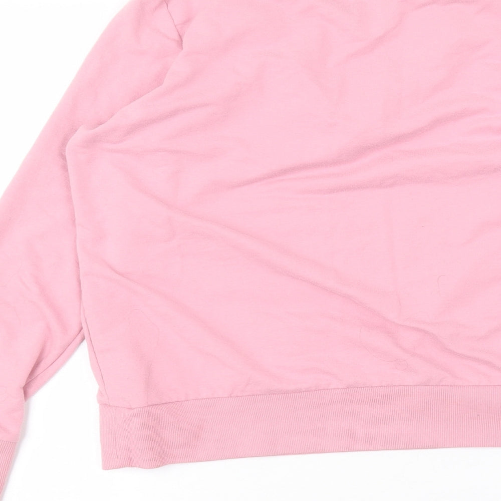Vera Moda Womens Pink Pullover Jumper Size M