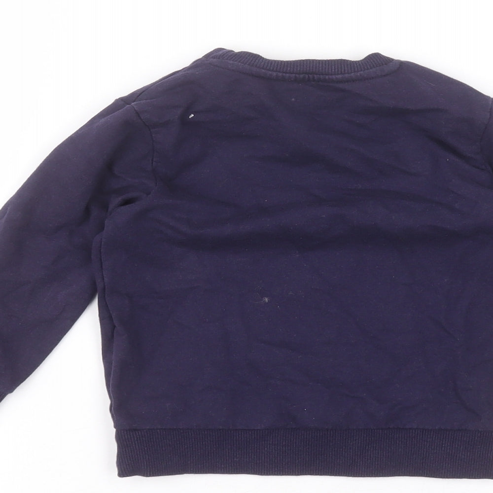 Studio Boys Blue Pullover Jumper Size 3-4 Years