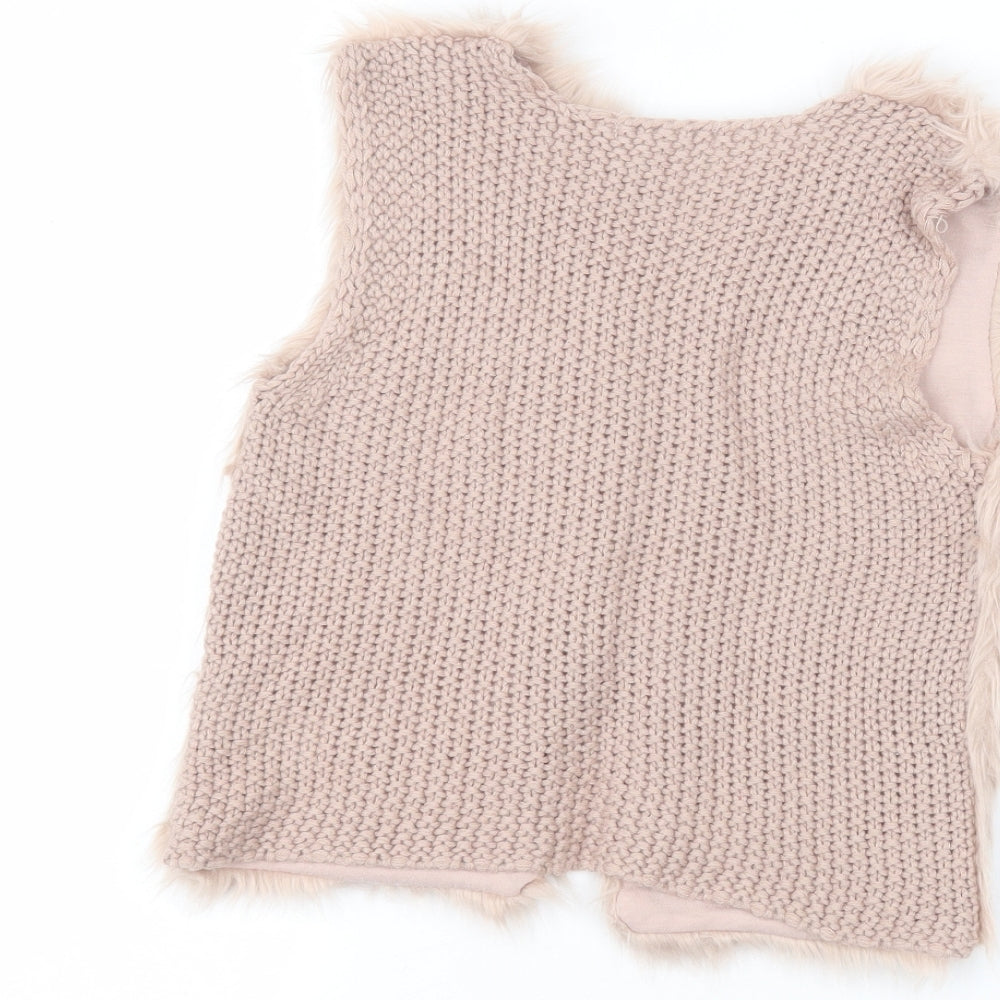 Primark Girls Pink Jacket Coatigan Size 6-7 Years