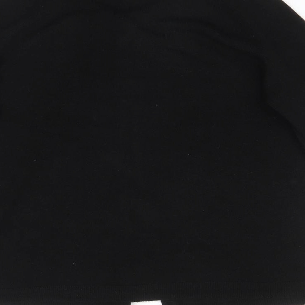 PLUM TREE Womens Black Cardigan Jumper Size M