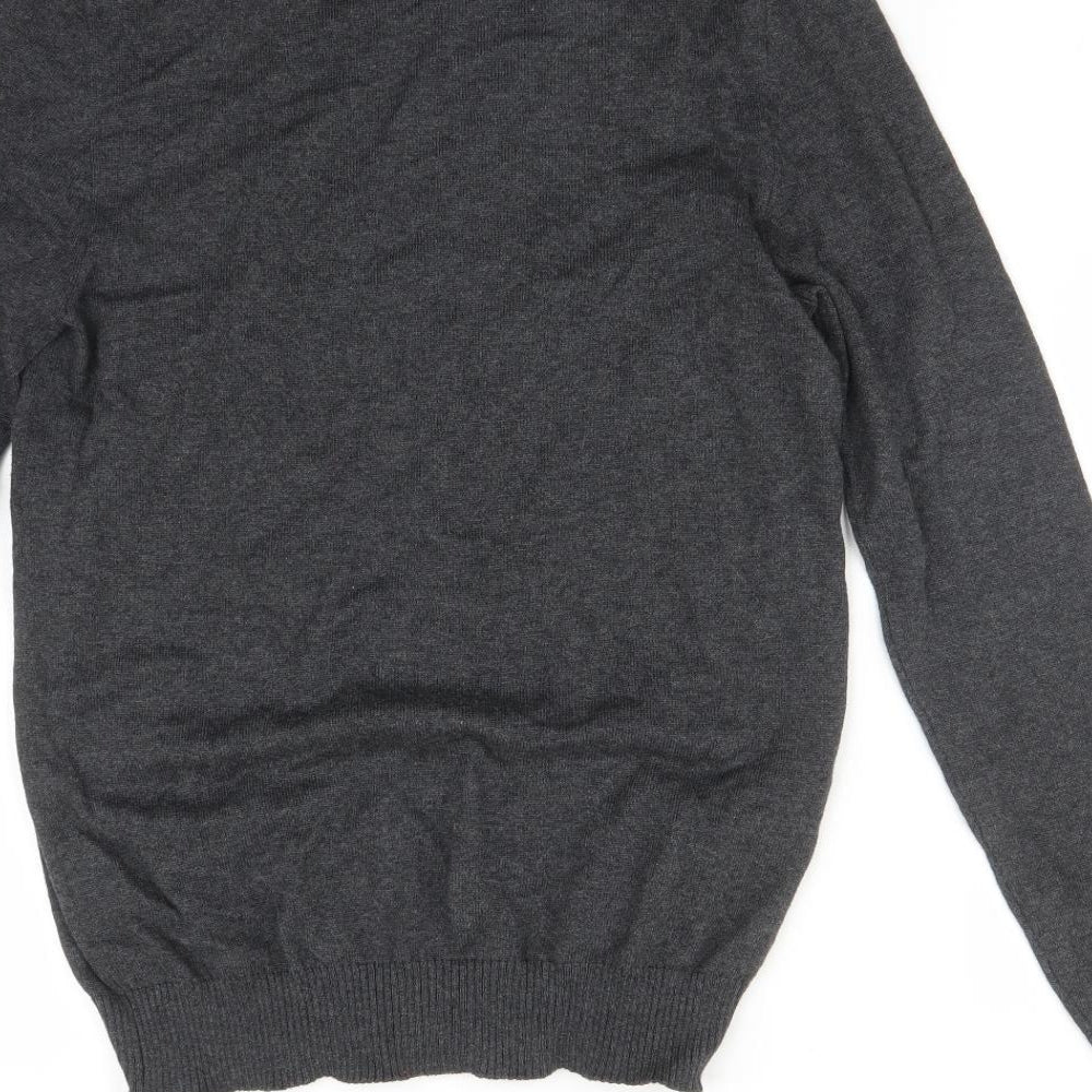 Charles Wilson Mens Grey Pullover Sweatshirt Size S