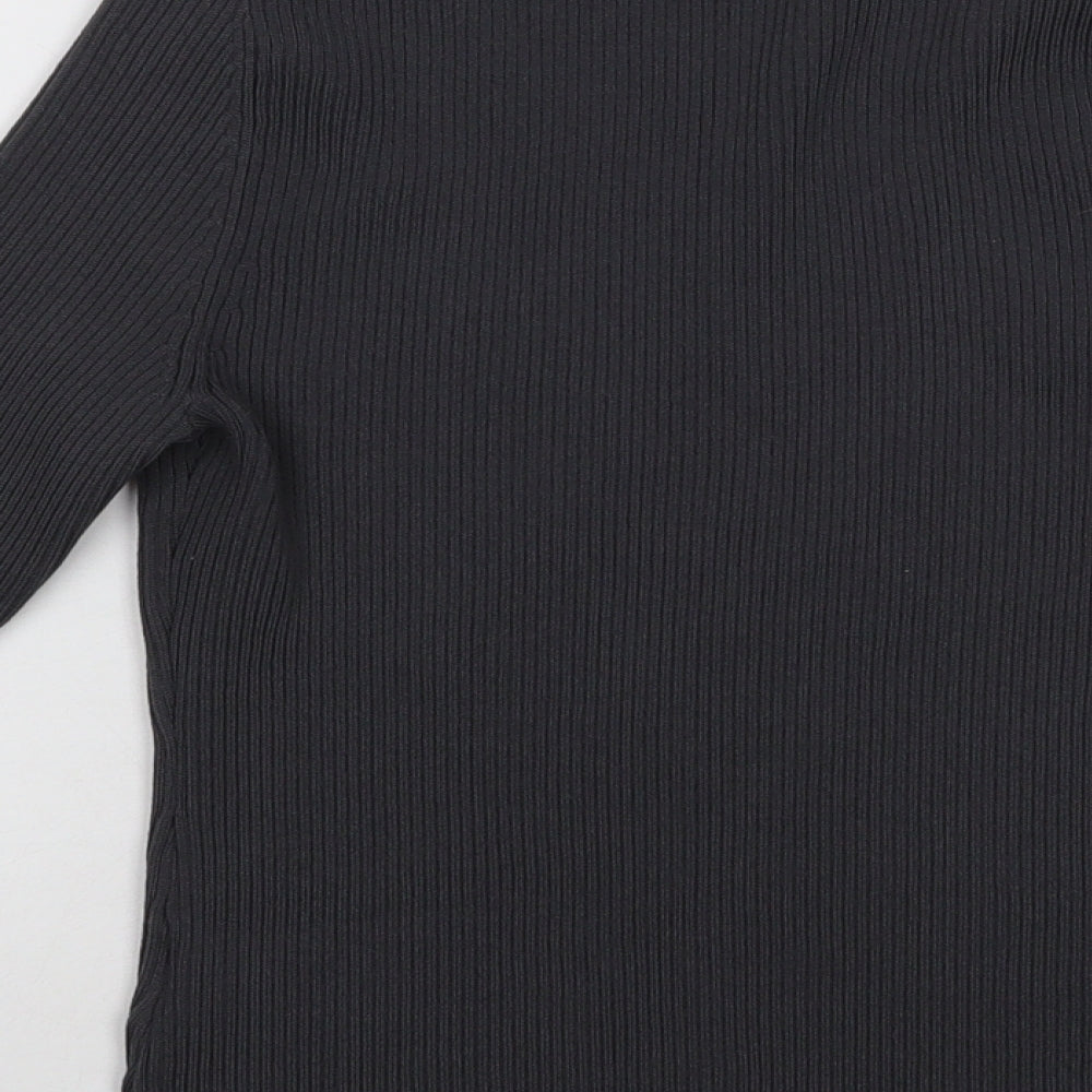 H&M Womens Grey Pullover Jumper Size M