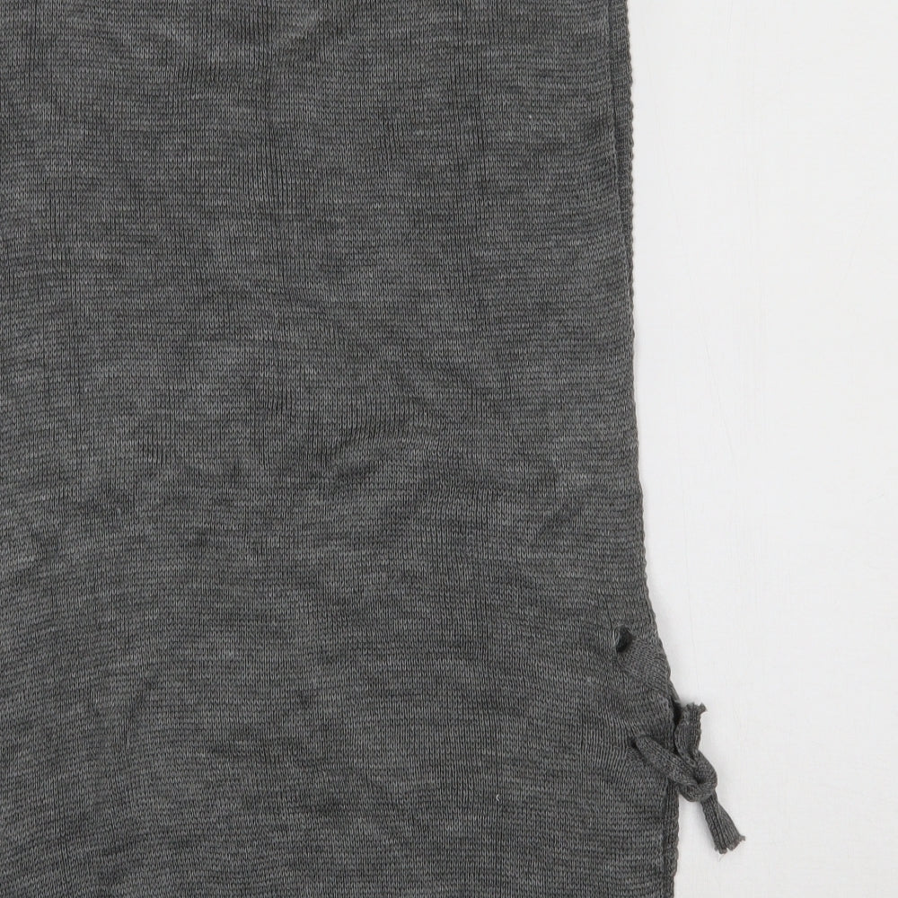 PINK Womens Grey Pullover Jumper Size S
