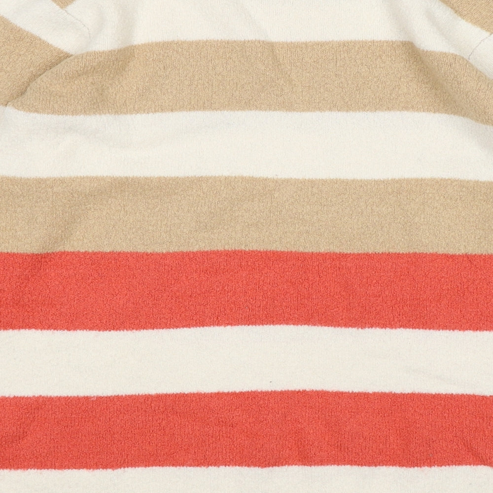 Damart Womens Multicoloured Striped Pullover Jumper Size 10