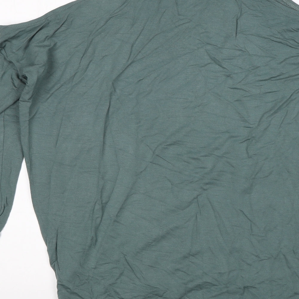 River Island Womens Green Pullover Jumper Size 6