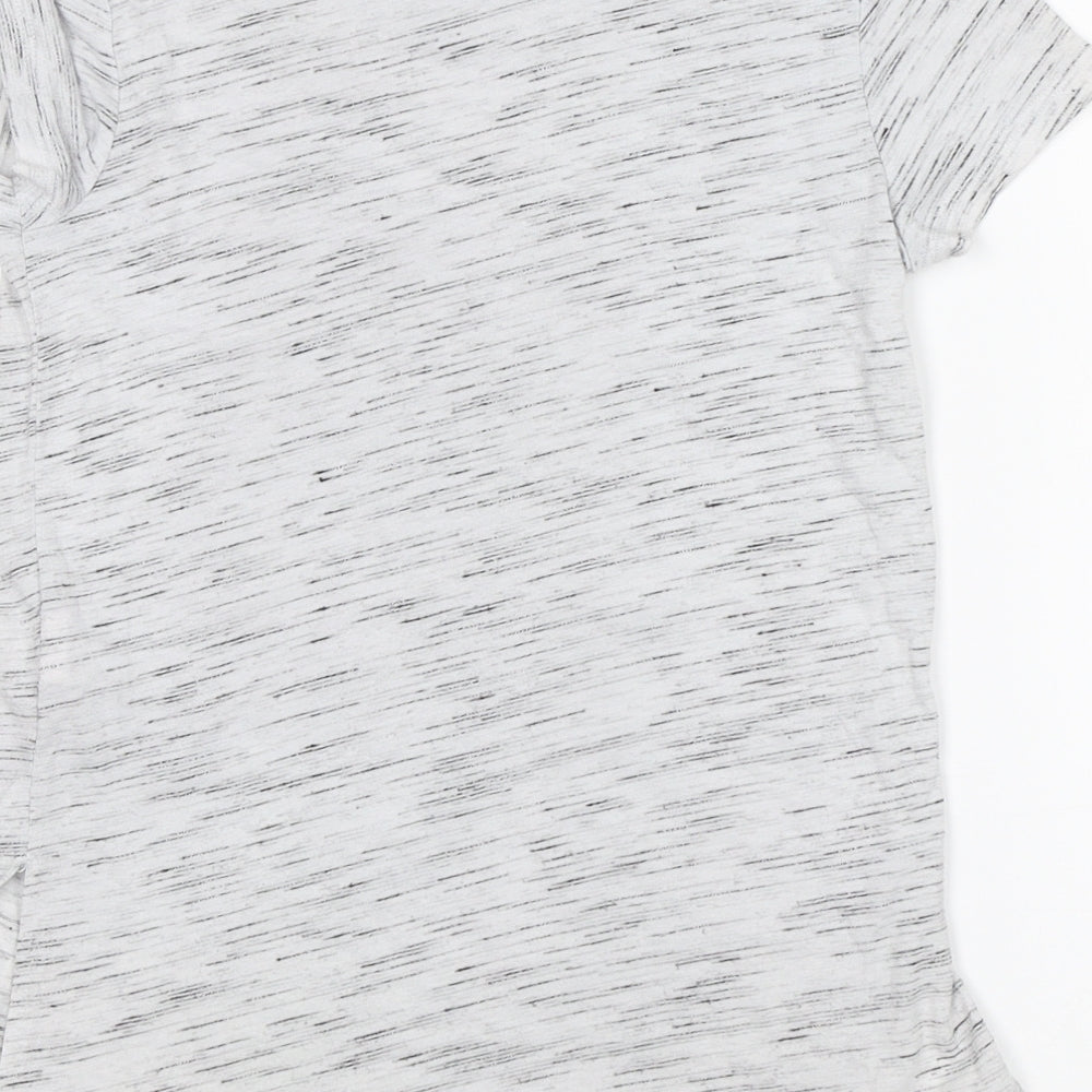 YD Girls Grey Basic T-Shirt Size 9-10 Years