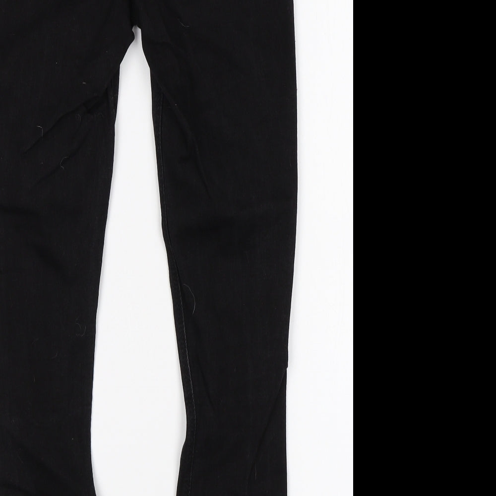 Denim Co Womens Black Skinny Jeans Size 8 L25 in