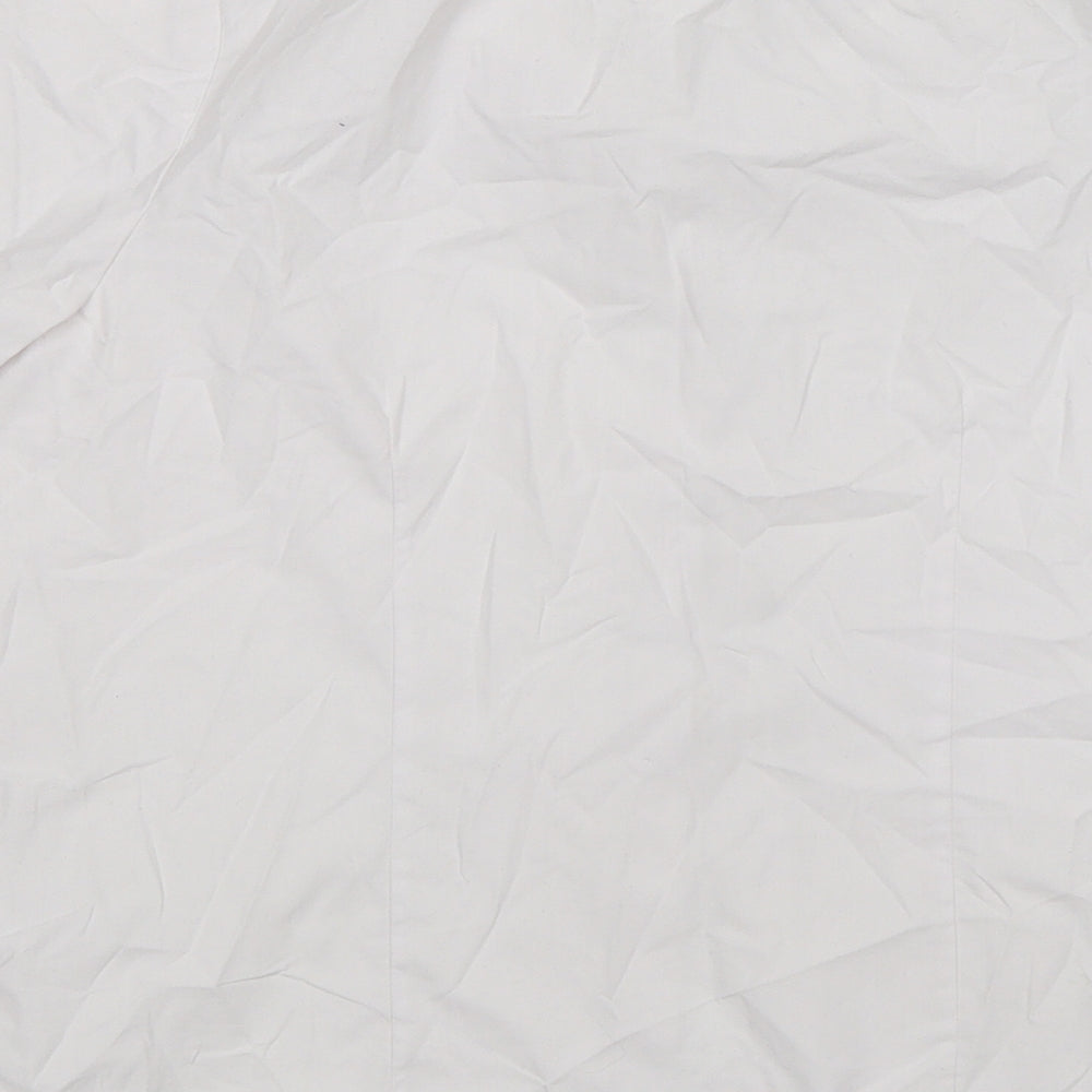 George Boys White Basic Button-Up Size 10-11 Years