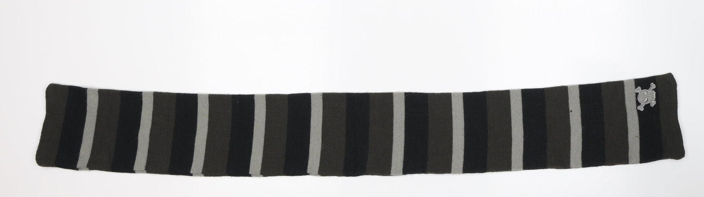 Preworn Boys Multicoloured Striped Scarf Size Regular