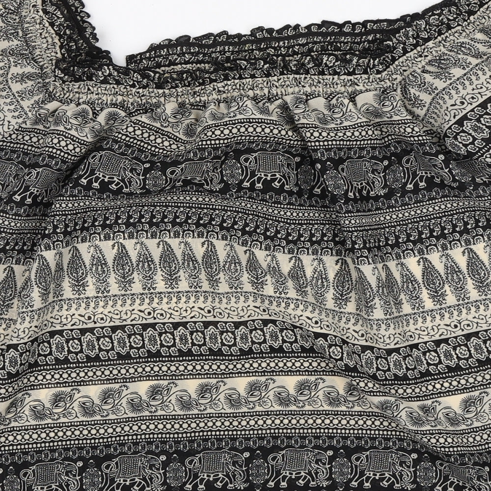 Atmosphere Womens Multicoloured Paisley Basic Blouse Size 14