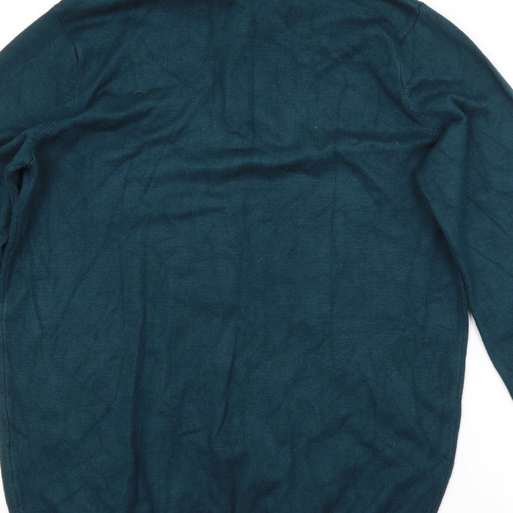 River Island Mens Blue Pullover Jumper Size XS