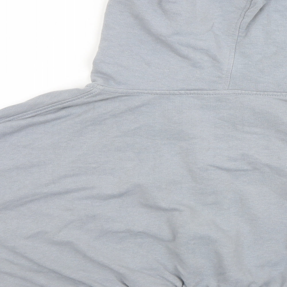 Preworn Womens Grey Full Zip Hoodie Size L