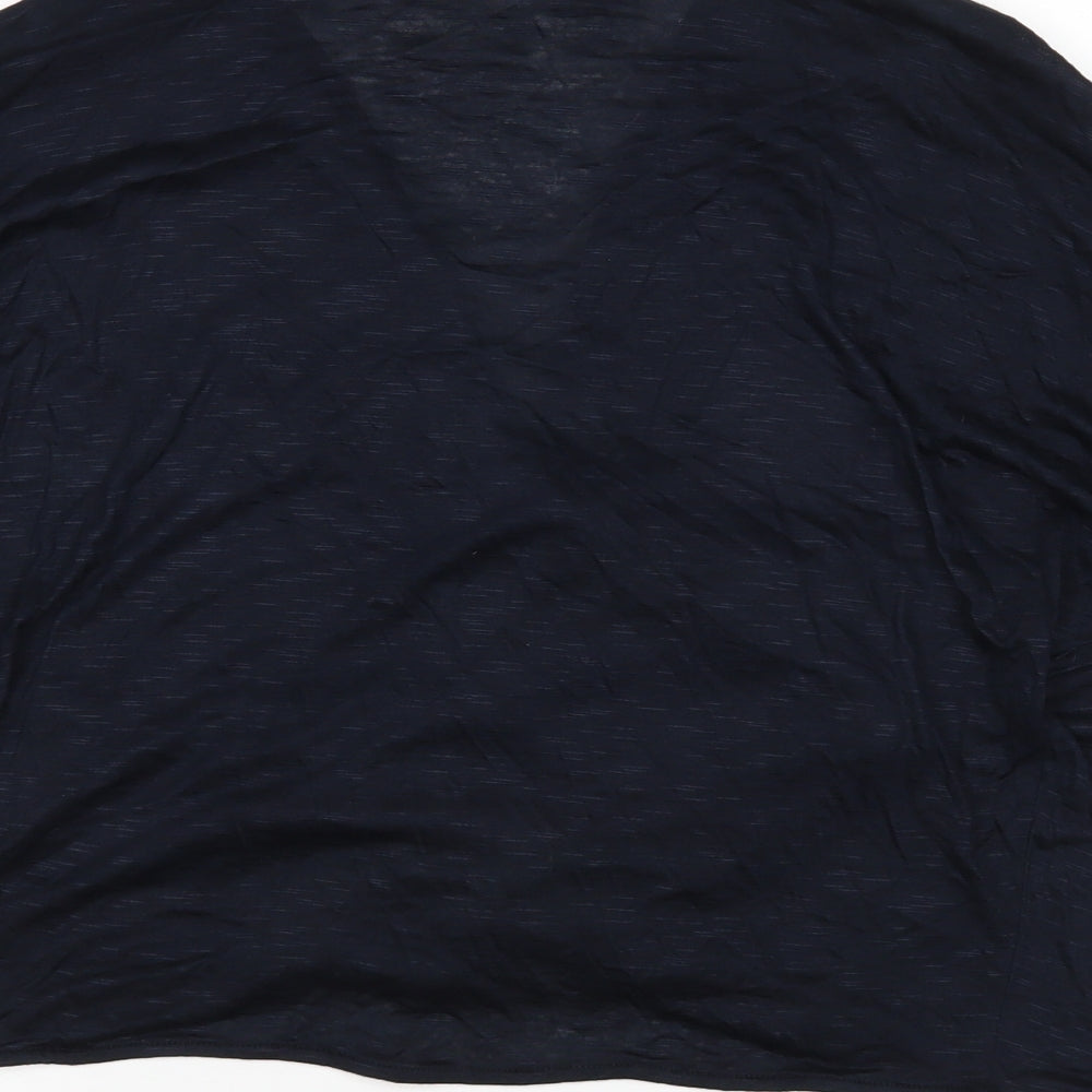 Marks & Spencer Womens Blue Cardigan Jumper Size 14